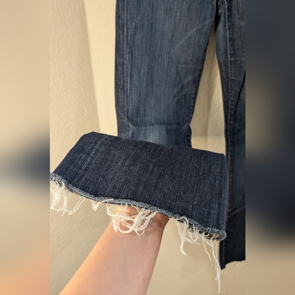 COH Kelly #001 Low Waist Bootcut Raw Hem Jeans - Picture 4 of 9